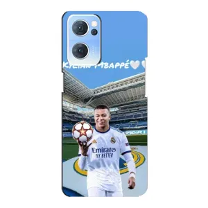 Чехол (TPU) с Футболистом на Oppo Reno7 5G (Mbappe Real)