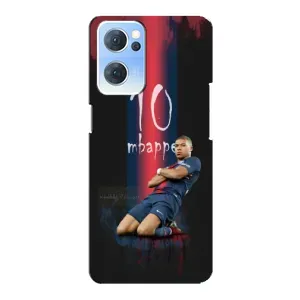 Чехол (TPU) с Футболистом на Oppo Reno7 5G (MBAPPE 10)