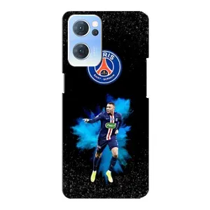 Чехол (TPU) с Футболистом на Oppo Reno7 5G (Мбаппе ПСЖ)
