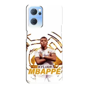 Чехол (TPU) с Футболистом на Oppo Reno7 5G (Мбаппе Реал)