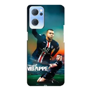 Чехол (TPU) с Футболистом на Oppo Reno7 5G (MBAPPE)