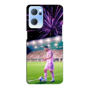 Чехлы Лео Месси в Майами на Oppo Reno7 5G (Месси в Майами)