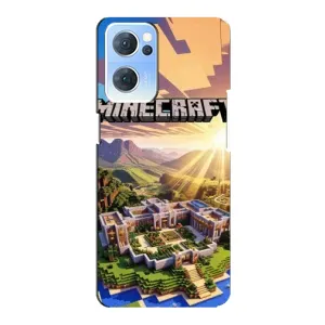 Чохол майнкрафт для Oppo Reno7 5G (MINECRAFT)