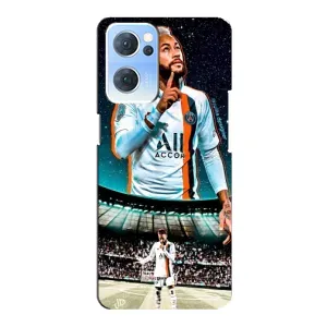 Силиконовый Чехол Oppo Reno7 5G (Неймар ПСЖ)