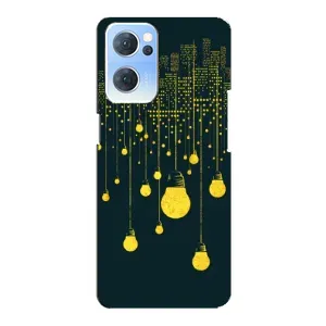 Силіконові Чохли Коханій людині для Oppo Reno7 5G (Нічне місто)