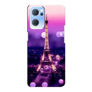 Чохол Ейфелева Вежа на Oppo Reno7 5G (Париж башня)