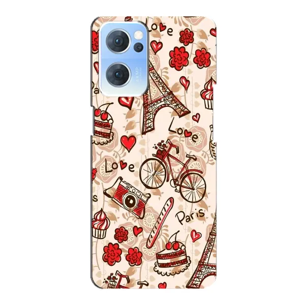 Чехол с рисунком «Париж мечта» для OPPO Reno7 5G Чехол с рисунком «Париж мечта» для OPPO Reno7 5G
