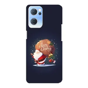 Чохол Санта Клаус для Oppo Reno7 5G (Подарунки від Санти)