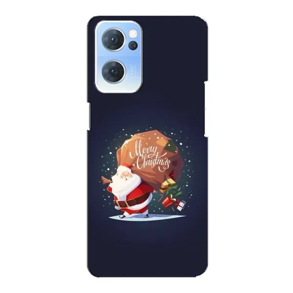 Чехол с рисунком «Подарки от Санты» для OPPO Reno7 5G Чехол с рисунком «Подарки от Санты» для OPPO Reno7 5G
