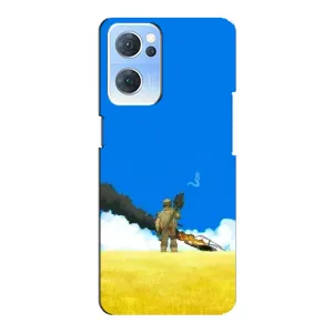 Чехлы на военную тематику для Oppo Reno7 5G (Попадание)