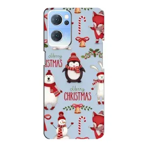 Чохол Санта Клаус для Oppo Reno7 5G (Різдвяний)