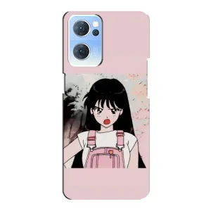 Чехол с персонажами АНИМЕ на Oppo Reno7 5G (Сейлор Марс)