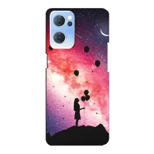 Силіконові Чохли Коханій людині для Oppo Reno7 5G (Кулі в небі)