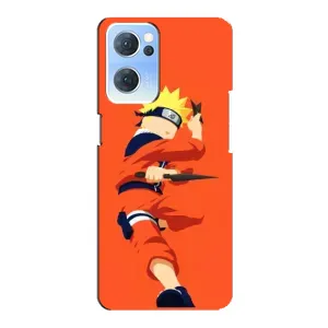 Чехлы с принтом Наруто на Oppo Reno7 5G (Силуэт Наруто)