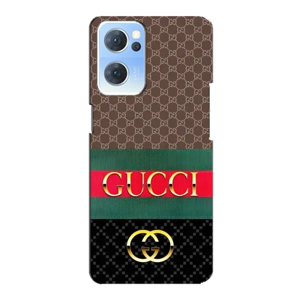 Чехол с рисунком «Стиль GUCCI» для OPPO Reno7 5G