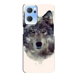 Чохол з Вовком на Oppo Reno7 5G (Вовк)