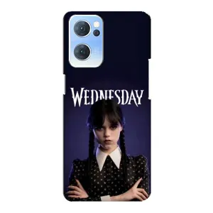 Чехлы с принтом Уэнсдей на Oppo Reno7 5G (Wednesdey)