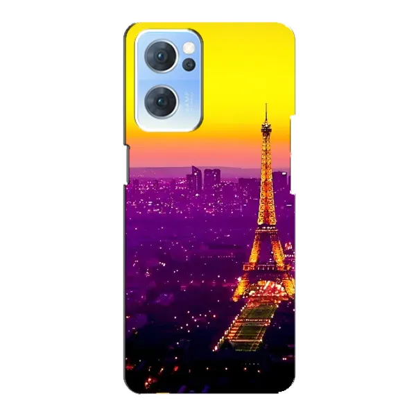 Чехол с рисунком «Яркая башня» для OPPO Reno7 5G Чехол с рисунком «Яркая башня» для OPPO Reno7 5G