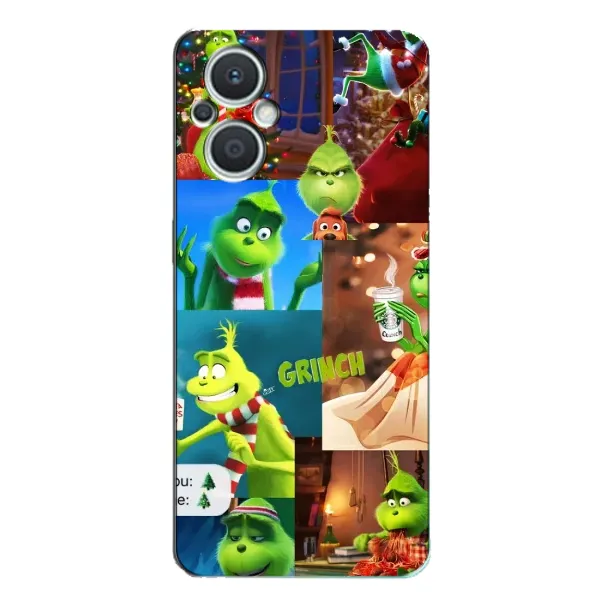 Чехол с рисунком «Арт Гринч» для OPPO Reno7 Lite (5G) Чехол с рисунком «Арт Гринч» для OPPO Reno7 Lite (5G)