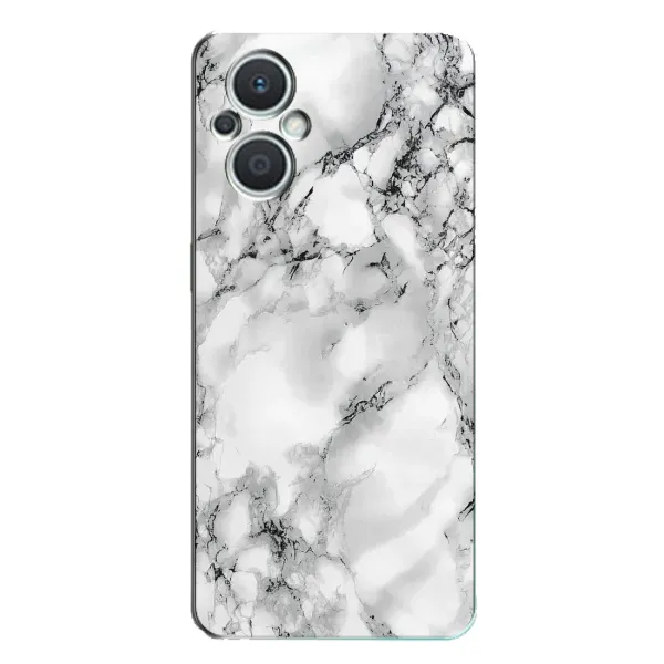 Чехол с рисунком «Белый мрамор» для OPPO Reno7 Lite (5G) Чехол с рисунком «Белый мрамор» для OPPO Reno7 Lite (5G)