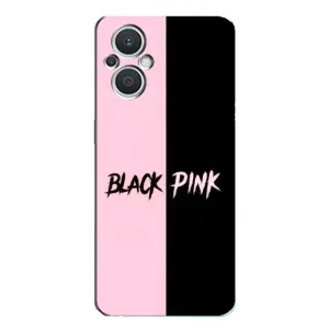 Чехлы с картинкой для Oppo Reno7 Lite (5G) (BLACK PINK)