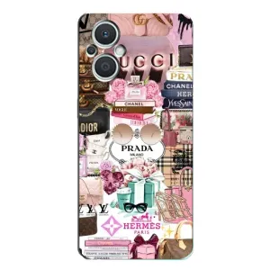 Чехол (Dior, Prada, YSL, Chanel) для Oppo Reno7 Lite (5G) (Бренды)