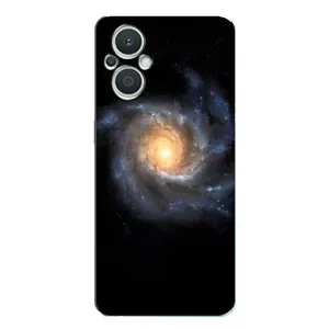 Чохли КОСМОС на Oppo Reno7 Lite (5G) (Чорна дира)