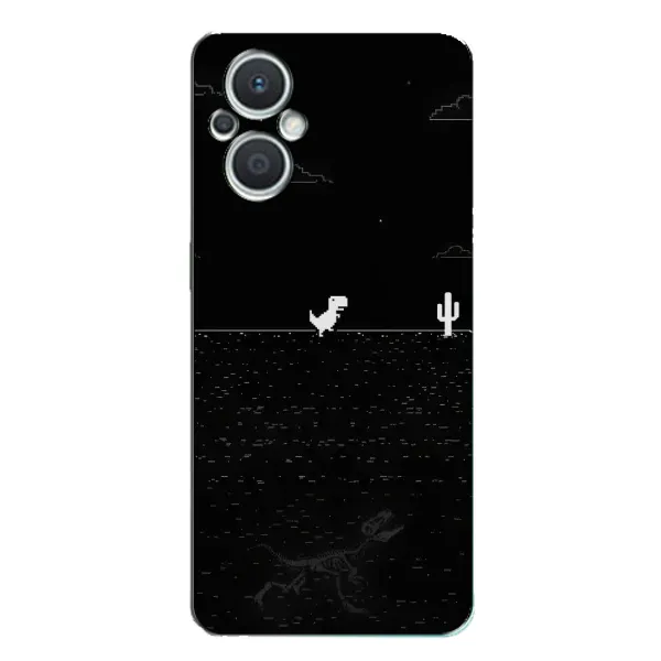 Чехол с рисунком «Динозаврик» для OPPO Reno7 Lite (5G) Чехол с рисунком «Динозаврик» для OPPO Reno7 Lite (5G)