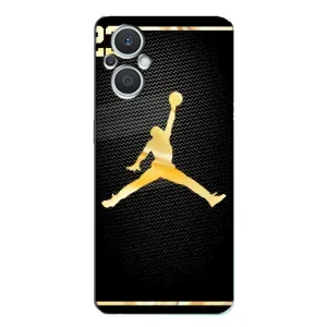 Силіконовый Чохол Nike Air Jordan на Оппо Рено 7 Лайт (Джордан 23)