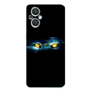 Чехлы с изображением разных животных для Oppo Reno7 Lite (5G) (Глаза)