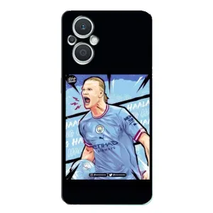 Чехлы с принтом для Oppo Reno7 Lite (5G) Футболист (гол Эрлинг Холланд)