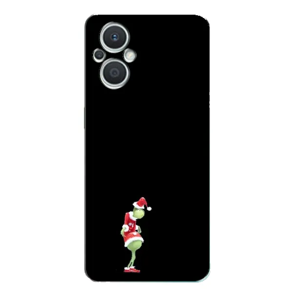 Чехол с рисунком «Гринч на чорном» для OPPO Reno7 Lite (5G) Чехол с рисунком «Гринч на чорном» для OPPO Reno7 Lite (5G)