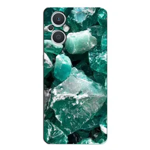 Чехол (Дорого -богато) на Oppo Reno7 Lite (5G) (Изумруд)