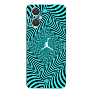 Силіконовый Чохол Nike Air Jordan на Оппо Рено 7 Лайт (Jordan)