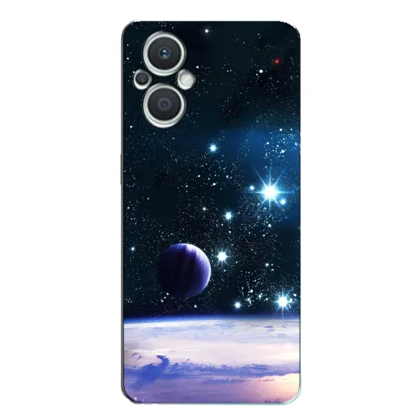 Чехол с рисунком «Космический вид» для OPPO Reno7 Lite (5G) Чехол с рисунком «Космический вид» для OPPO Reno7 Lite (5G)
