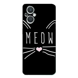 Бампер с изображением Котиков для Оппо Рено 7 Лайт (КОТИК MEOW)