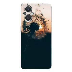 Силіконовий Чохол з кульбабками на Oppo Reno7 Lite (5G) (Гарна кульбабка)