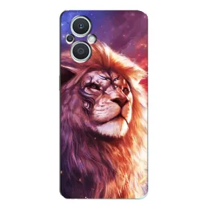 Чехол с картинкой на Oppo Reno7 Lite (5G) (Красочный ЛЕВ)