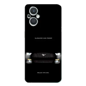 Чехлы с тематикой "Крутые машины" на Oppo Reno7 Lite (5G) (Черный Land Rover)