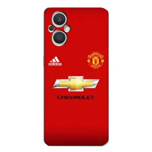 Силіконові Чохли з принтом Футбол на Oppo Reno7 Lite (5G) (Man United)