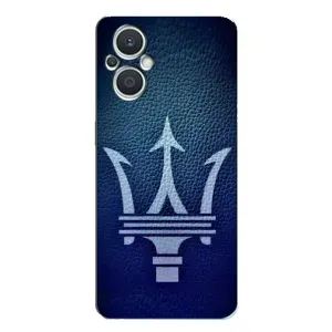 Чехлы с тематикой "Крутые машины" на Oppo Reno7 Lite (5G) (Лого Maserati)