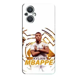 Чехол (TPU) с Футболистом на Oppo Reno7 Lite (5G) (Мбаппе Реал)