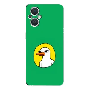 Чехол с рисунком «Мем Утка» для OPPO Reno7 Lite (5G)