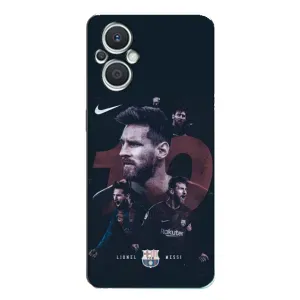 Чехлы Лео Месси Аргентина для Oppo Reno7 Lite (5G) (Месси 10)