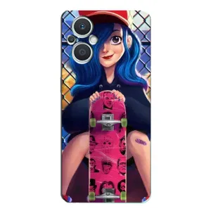 Чехол с картинкой Модные Девчонки Oppo Reno7 Lite (5G) (Модная девушка)