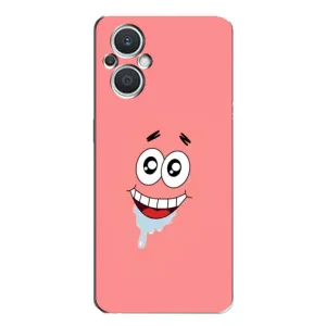 Чехлы с Патриком на Oppo Reno7 Lite (5G) (Мордочка Патрика)
