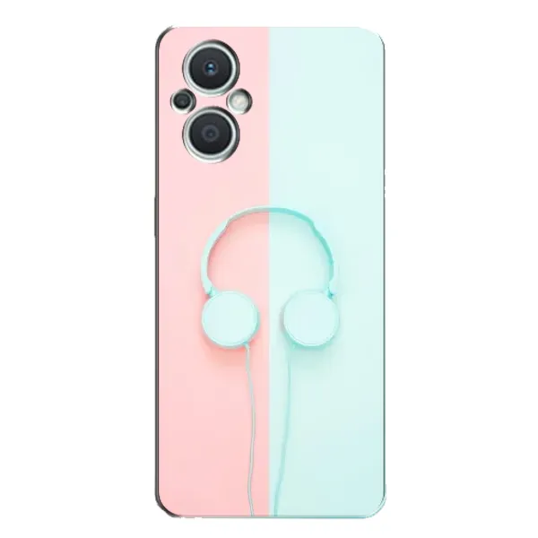 Чехол с рисунком «Наушники» для OPPO Reno7 Lite (5G) Чехол с рисунком «Наушники» для OPPO Reno7 Lite (5G)