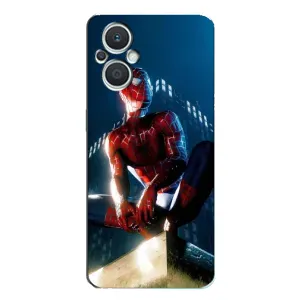 Чохол Супергерой Людина Павук на Oppo Reno7 Lite (5G) (Павук на домі)