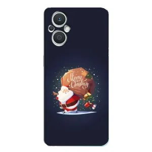 Чехол Санта Клаус для Oppo Reno7 Lite (5G) (Подарки от Санты)