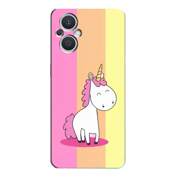 Чехол с рисунком «Радужный Единорог» для OPPO Reno7 Lite (5G) Чехол с рисунком «Радужный Единорог» для OPPO Reno7 Lite (5G)